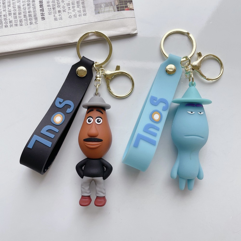 3PCS Soul Keychain Backpack Key Chain Backpack Key Chain Charms Accessorie