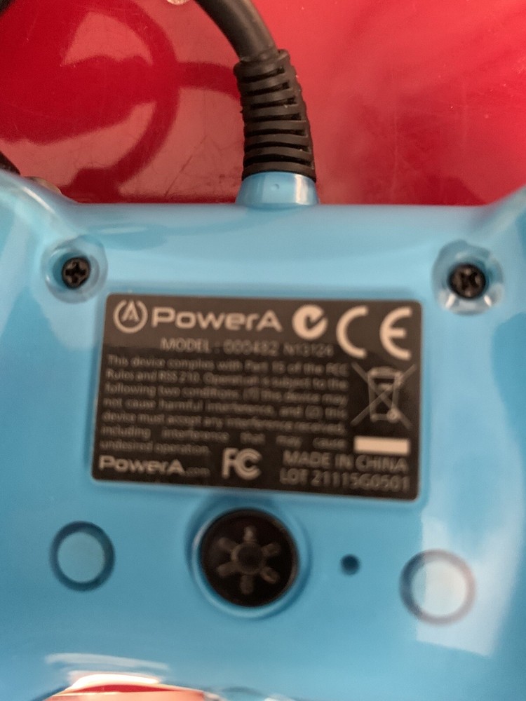 Skylanders Power A Mini Wired Xbox 360 Blue Controller Works great.... RARE