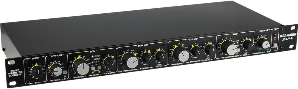Drawmer 1974 Stereo Parametric Equalizer Black New
