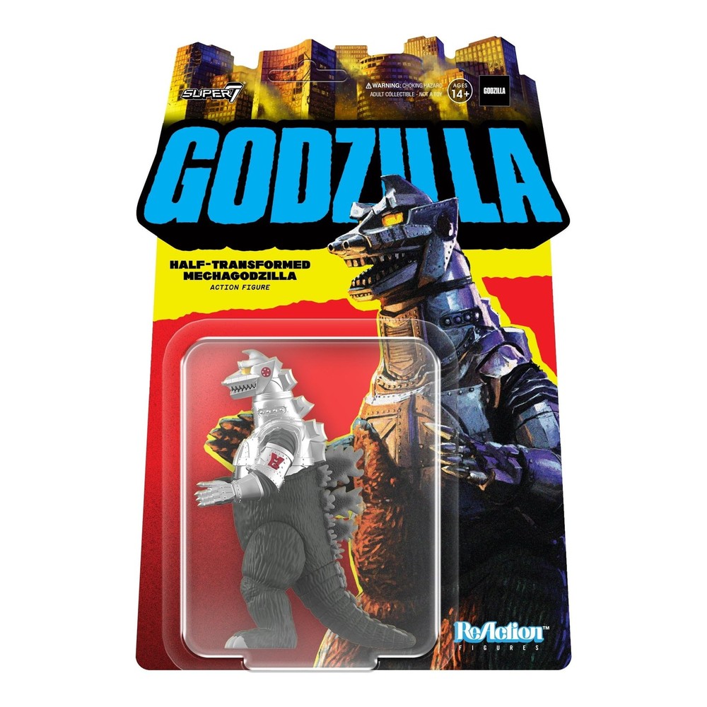 Super7 Toho Godzilla Half-Transformed Mechagodzilla - 3.75" Wave 2, 2