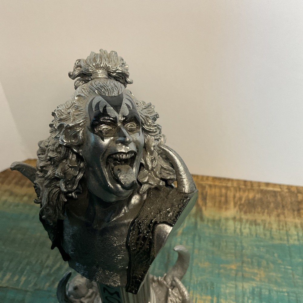 Gene Simmons The Demon Kiss Statue color: Silver 2002
