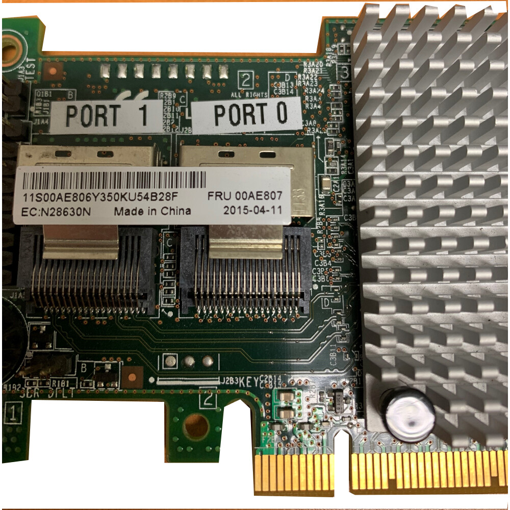 IBM M5110 00AE80 6GBps RAID Controller with 512MB Cache 81Y4485