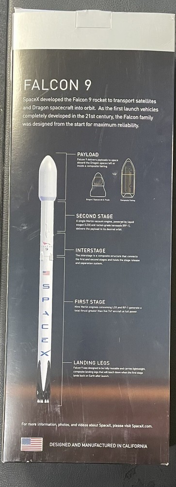 spacex falcon 9 model