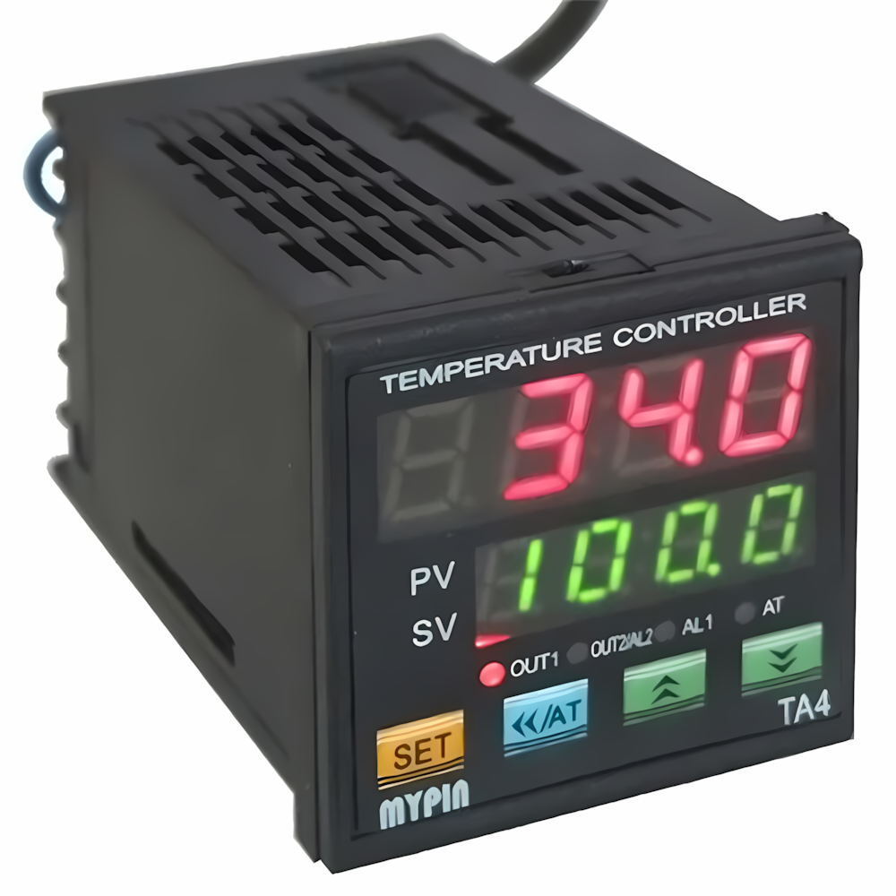 Digital PID Temperature Controller 90-260VAC/DC Dual Relay Output LED Thermostat