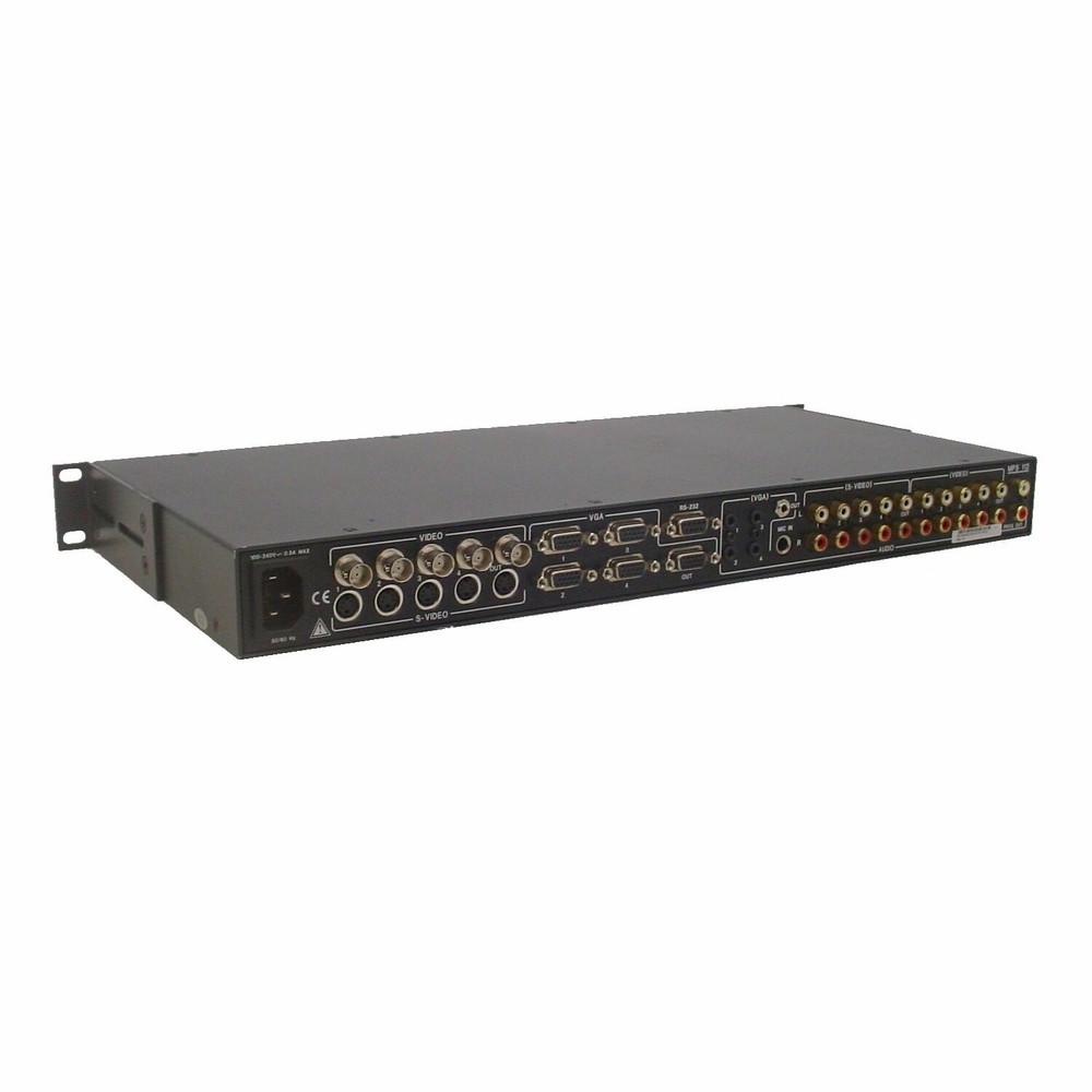 Extron MPS 112 350 MHz Media Presentation Podium/Rack Mountable Switcher