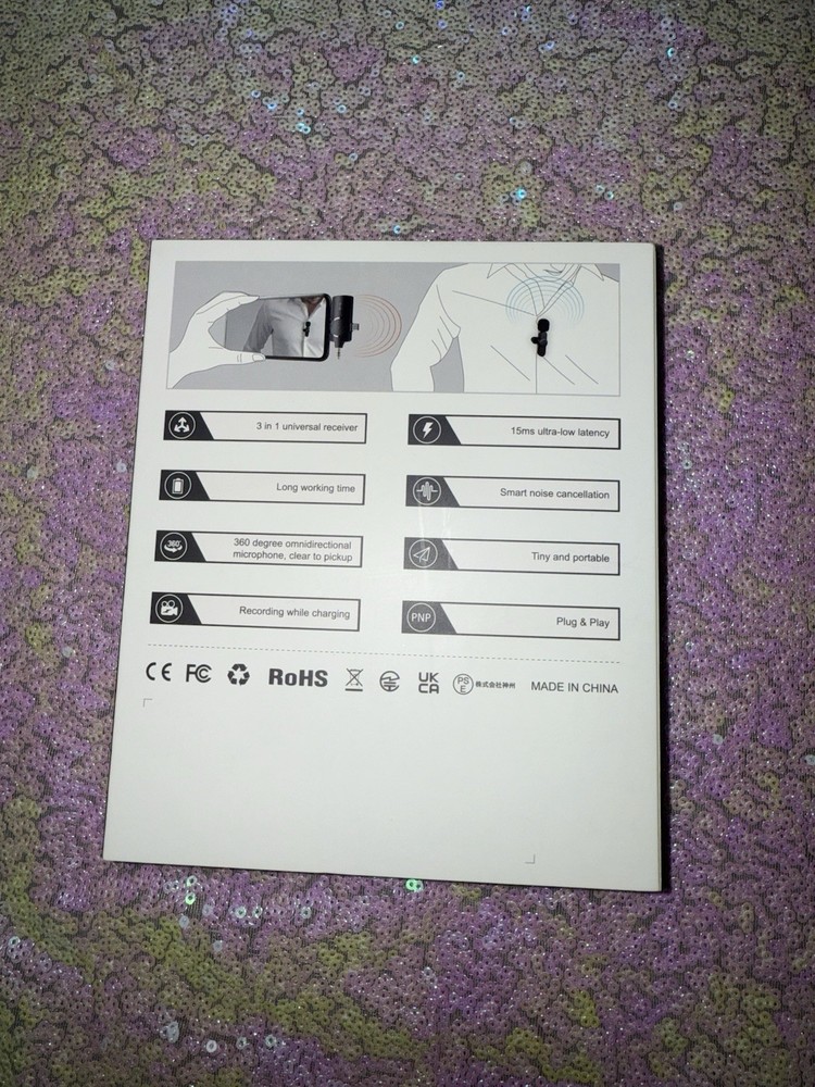 Mini Microphones Comparable With iPhone, iPad, And Apple Laptops