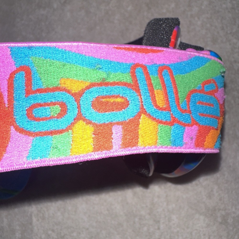 Multi Colored Bolle’ Ski Snowboard Goggles
