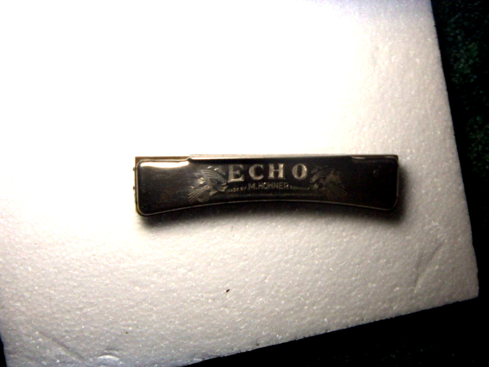 M. Hohner Harmonica Curved Echo Germany Vintage