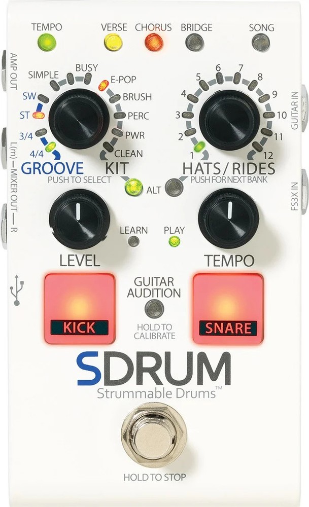 Digitech SDRUM Strummable Drum Pedal