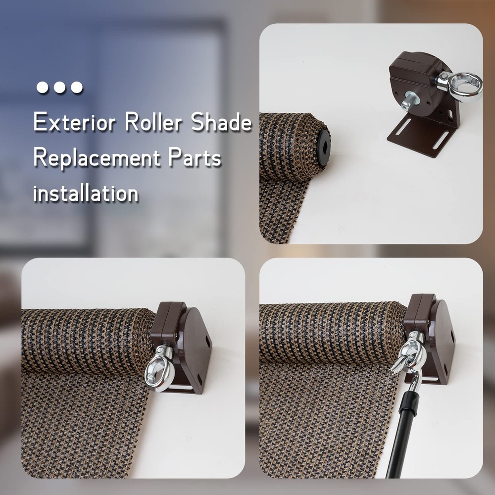 Sunshade Bracket, Compatible with Coolaroo External Roller Blind, Upgraded to...