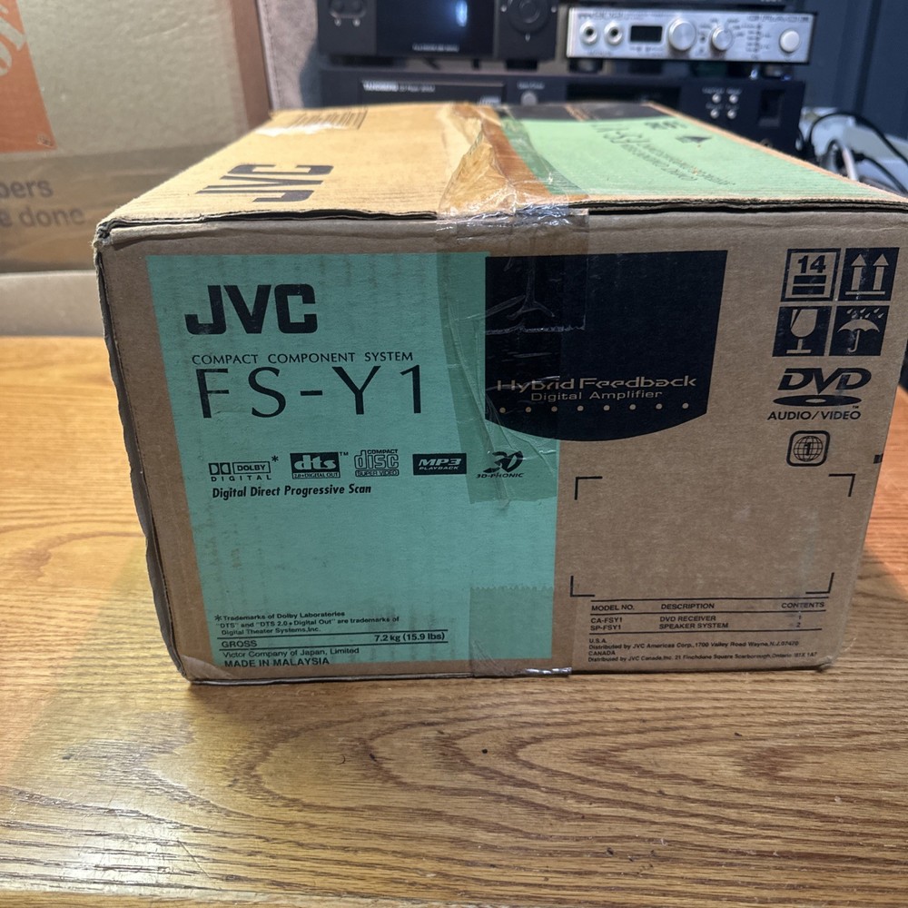 JVC FS-Y1 DVD Audio/Video Compact Component System