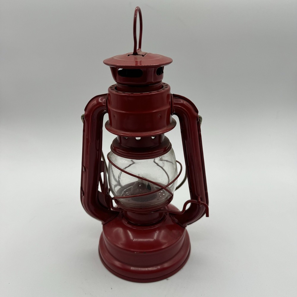 Vintage 10” Red Lantern New