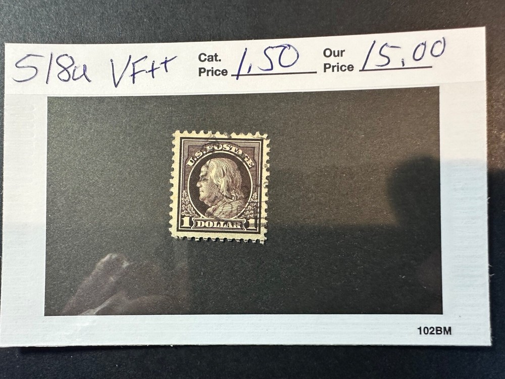 Scott #  518 VF++         2024 Scott Catalogue Value $ 1.50