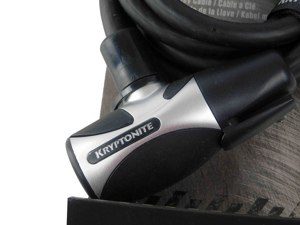Kryptonite KryptoFlex 1218 6 ft Key Cable w/ FlexFrame-C bracket 2-Pack