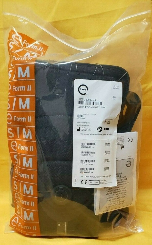 Donjoy Exos Form II 637 Lumbar Support / Back Support Small/Medium