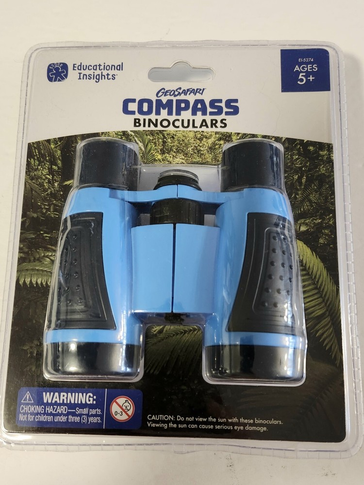 Educational Insights GeoSafari Binoculars With Compass