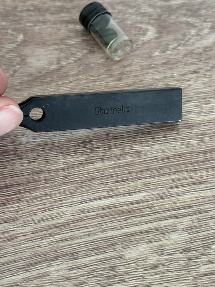 Starrett No. 711 Last Word Dial Test Indicator .005" - Incomplete - in Case