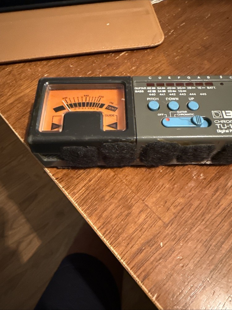Boss Chromatic Tuner TU-12H Digital Processing Multi Instrument Tuner w Case Box