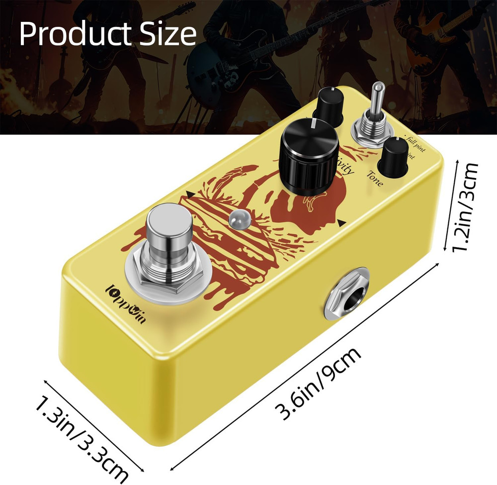 COMP Optical Compressor Pedal Classic Smooth Dynamics Control Preserves Bypass