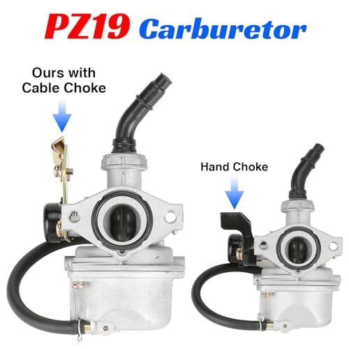 PZ19 Carburetor Carb Cable Choke Replacement for 50 70 90 110cc 125cc Green