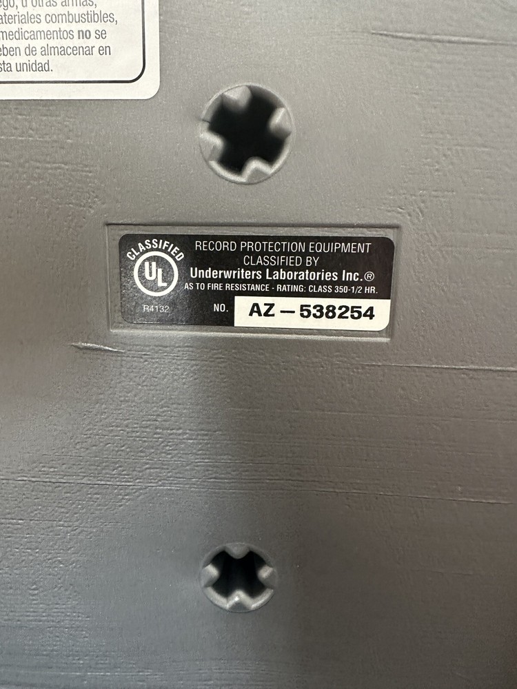 SentrySafe H4300 FIRE-SAFE Waterproof/Fireproof File Chest, with 2 Keys