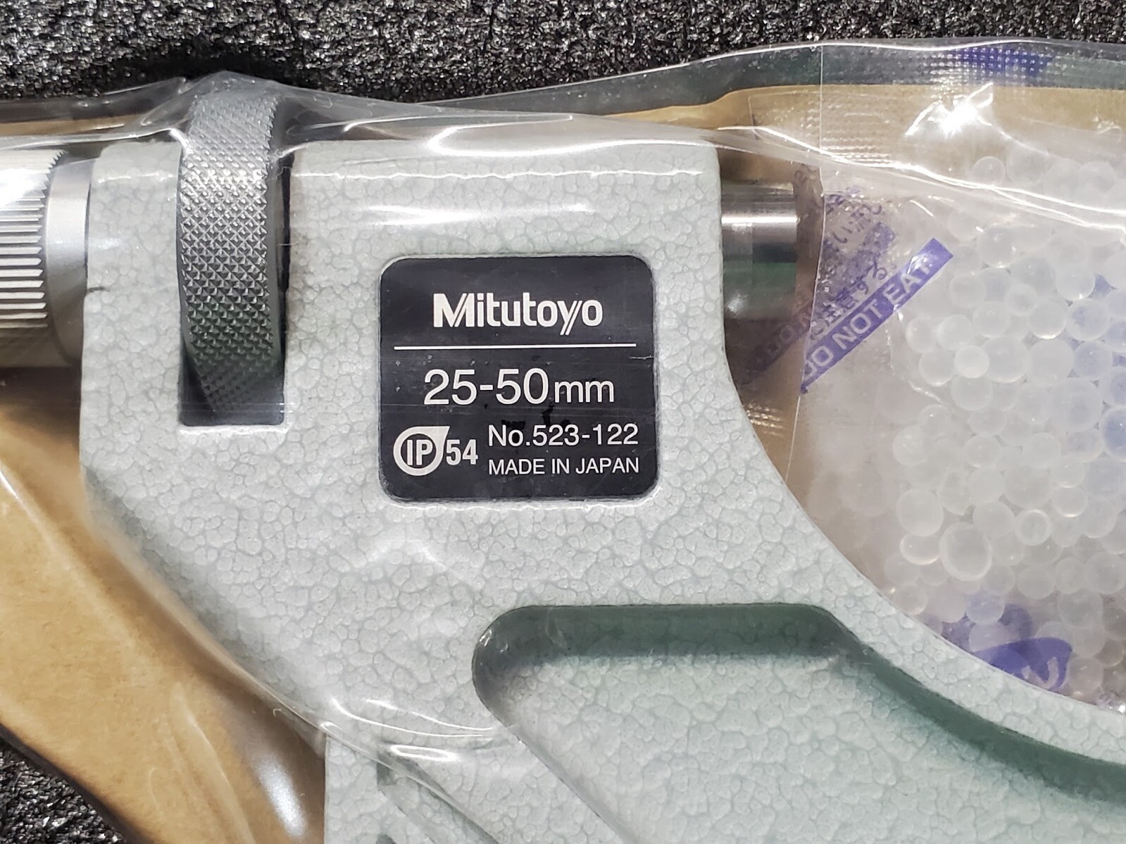 New Mitutoyo Go No-Go Dial Indicating Snap Gauge Gage Meter 25-50mm / 0.001mm
