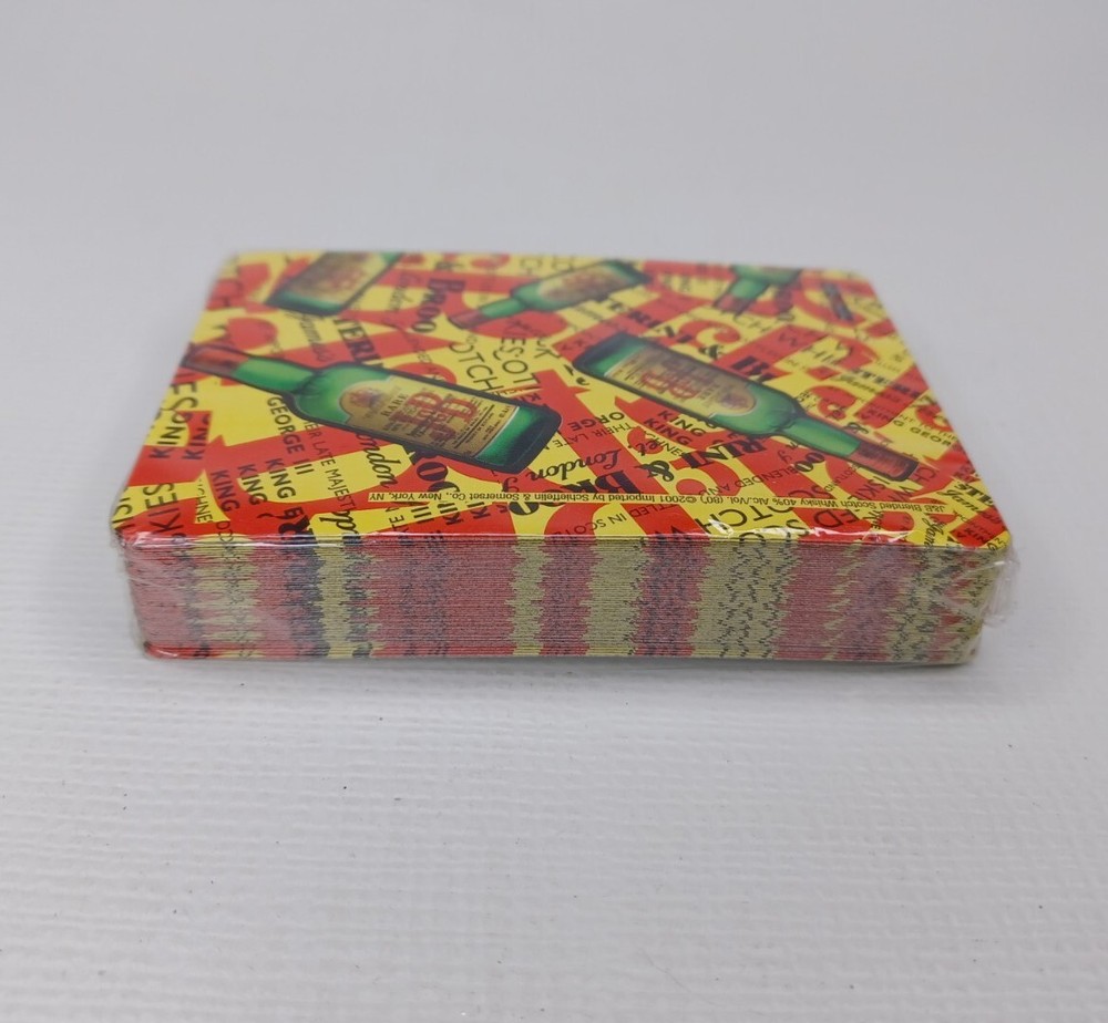 J & B Bottle Playing Cards Deck All Over Pattern New 2001