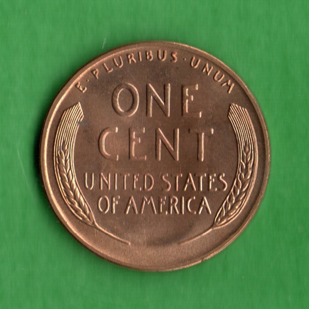 1954 S Lincoln Wheat Cent Uncirculated