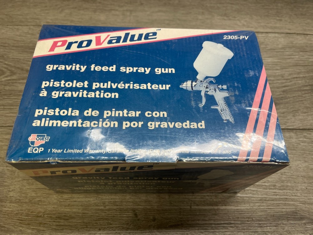 ProValue 2305PV Standard Gravity Feed Spray Gun