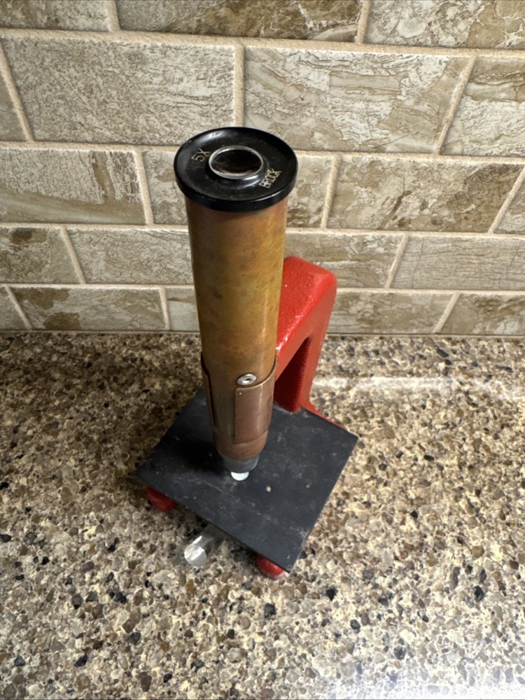 Brock Magiscope Student Microscope 5X Lens Optical Lumarod # 4