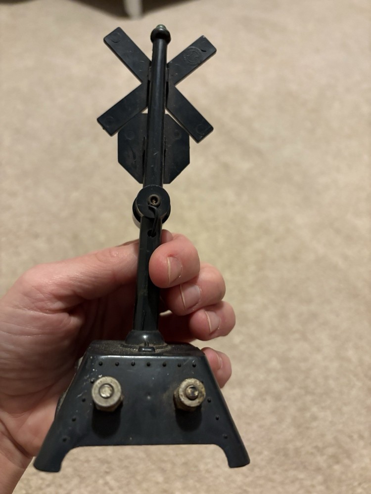 Train Hobby Accessories (Crossing Sign, Mini People & Trees)