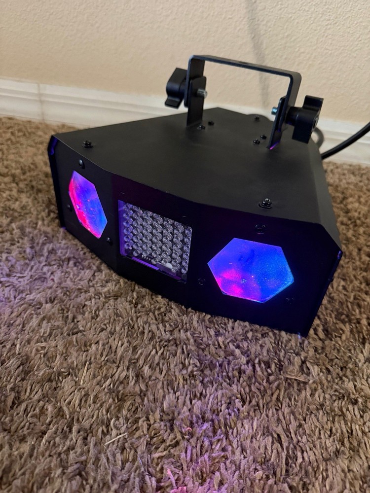American DJ Dual Gem Pulse Party Strobe Effects light