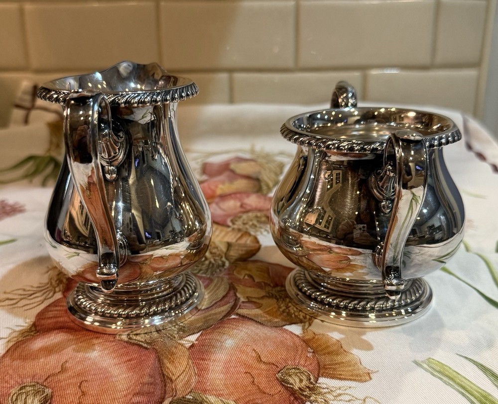 Gorham Sugar and Creamer YC1511 and YC1510