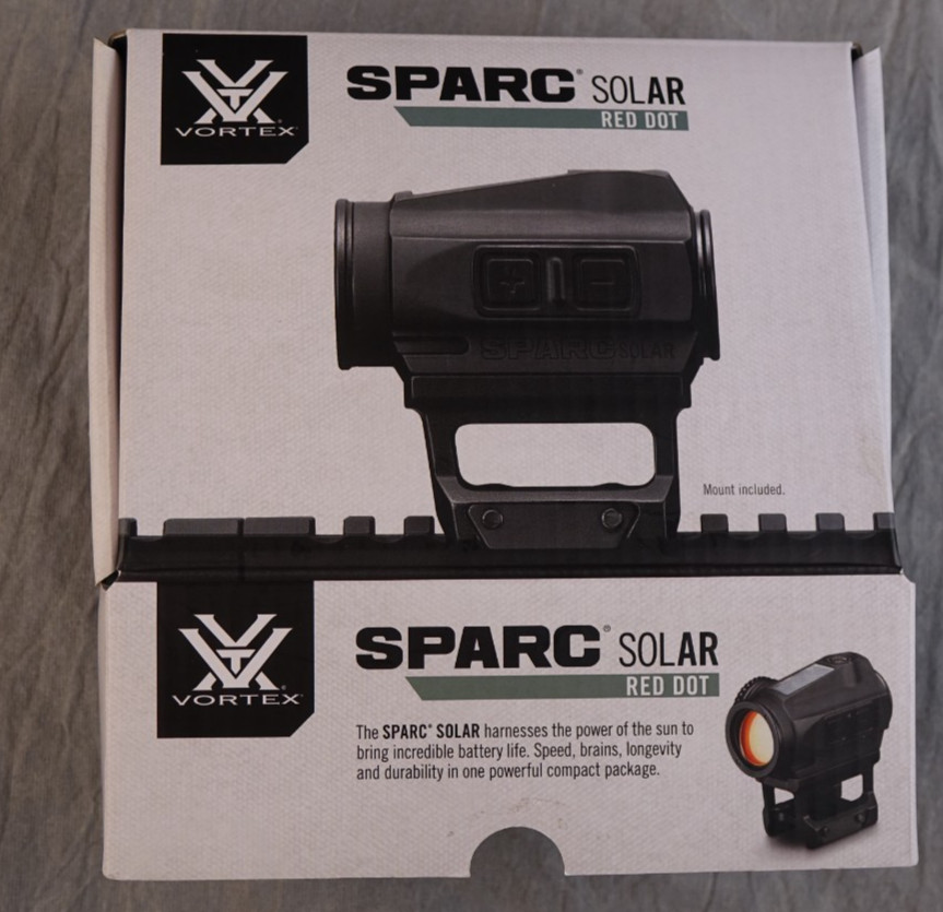 Vortex SPARC Solar 2 MOA Red Dot Sight