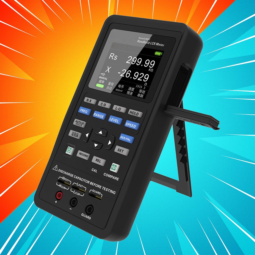 Optional Hantek 1833C 1832C LCR Meter TFT LCD HD Display for Capacitance Test