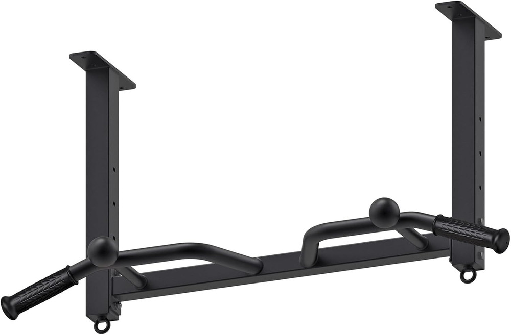32" Ceiling Mounted Pull up Bar - Heavy Duty, Highly Adjustable, Multifunctional