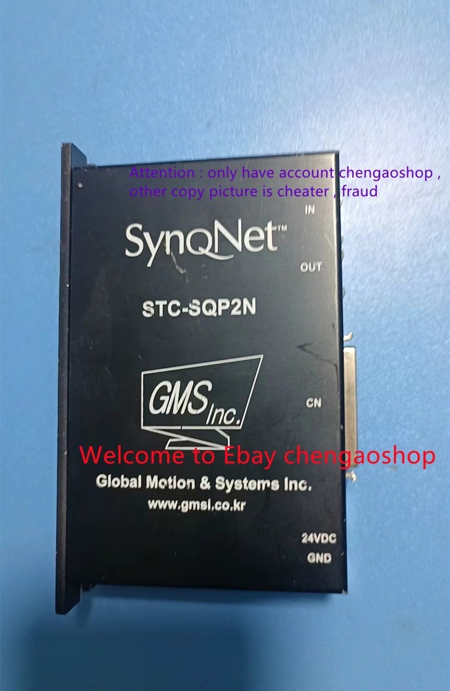 1PC Used GMS SynQNet STC-SQP2N (by Fedex or DHL)