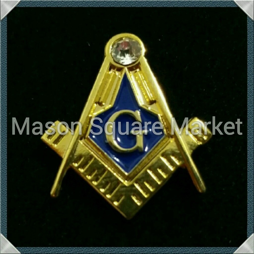 Freemason Blue Lodge Lapel Pin