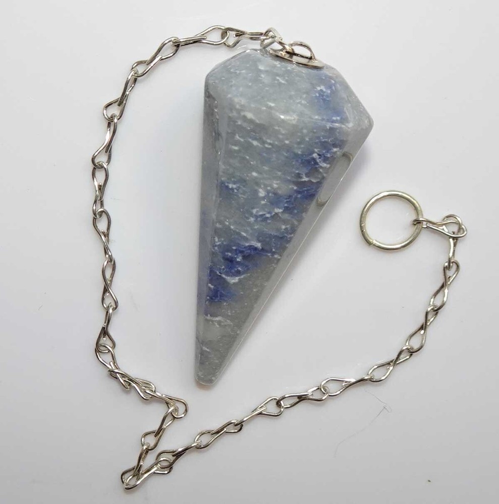 Blue Quartz Pendulum (Dumortierite) p26