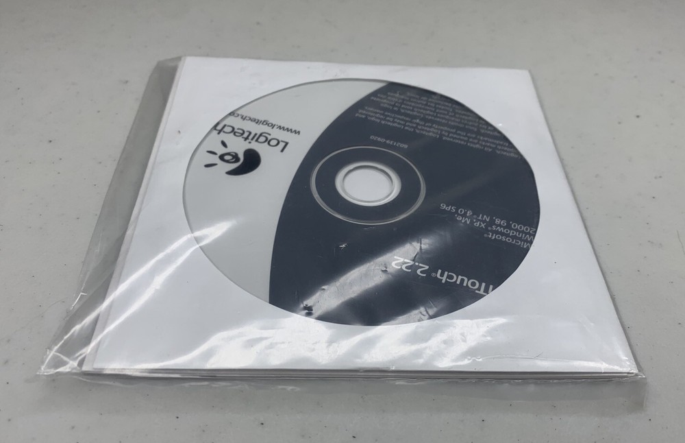 Logitech Office Pro Keyboard Desktop Computer PS/2 Setup CD And Manual