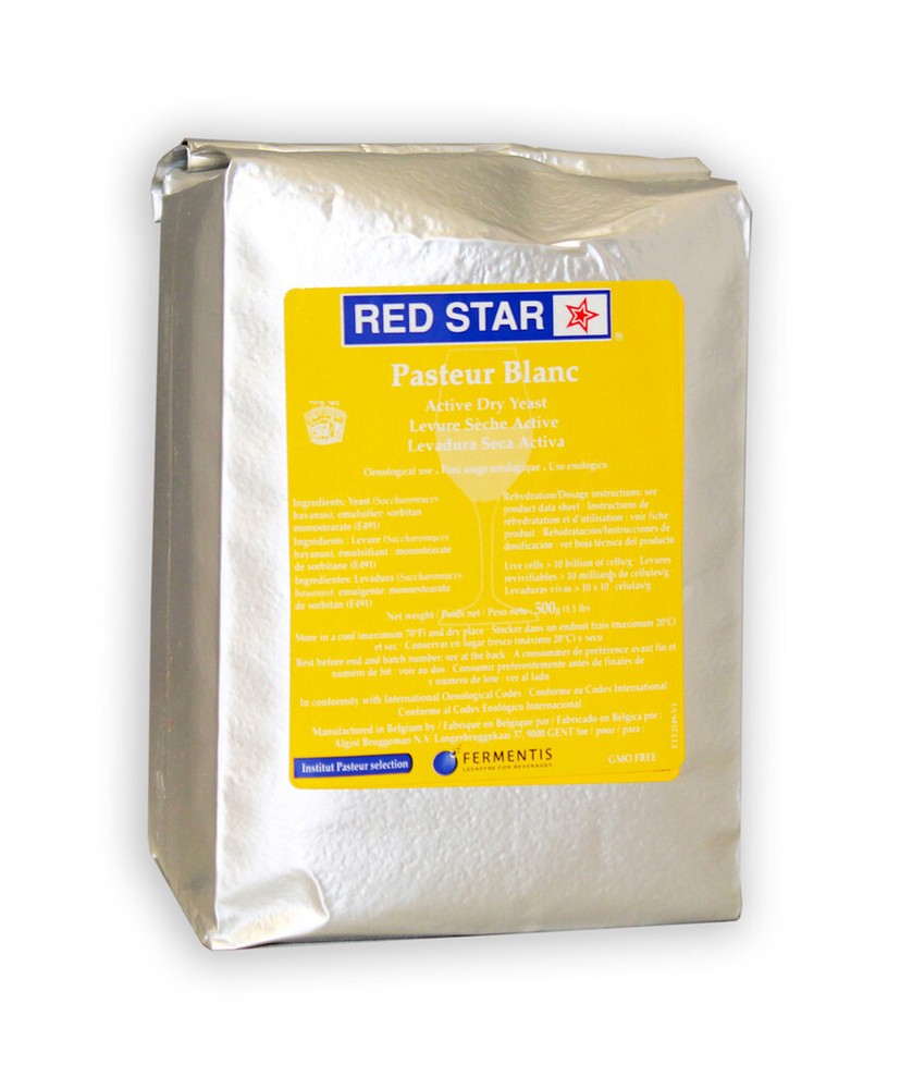 Red Star Premier Blanc Wine Yeast - Packets and Brick