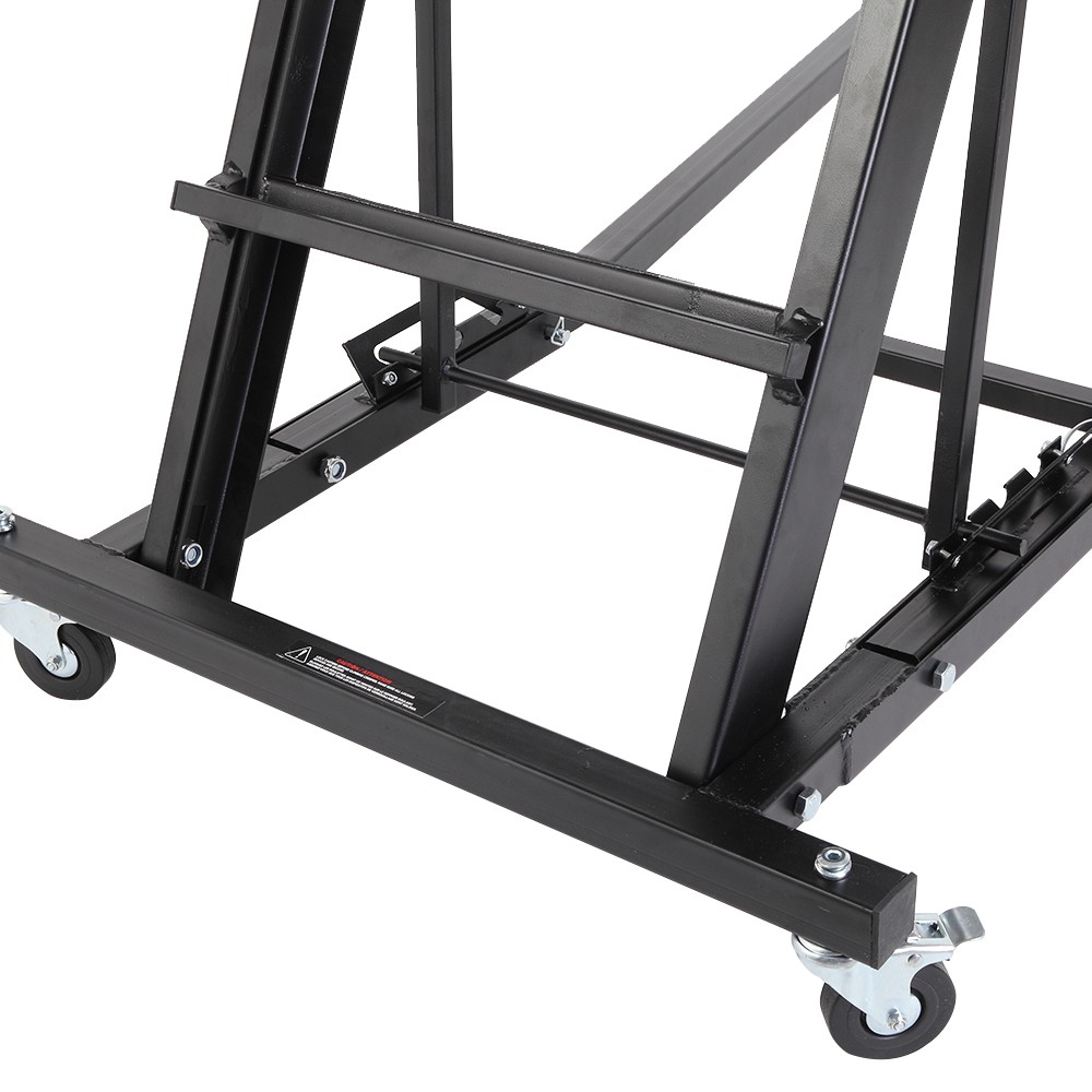 Foldable Creeper Adjustable Height for Cars & Trucks - Black