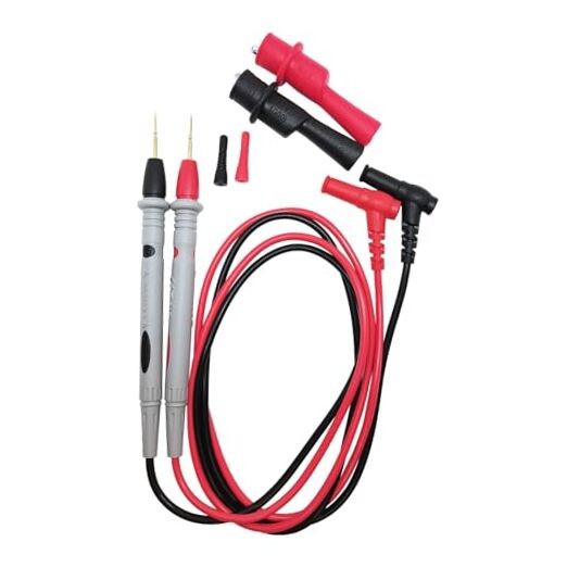 2 Sets 1000V 20A Multimeter Leads, Soft Silicone Electrician Test Leads Kit,