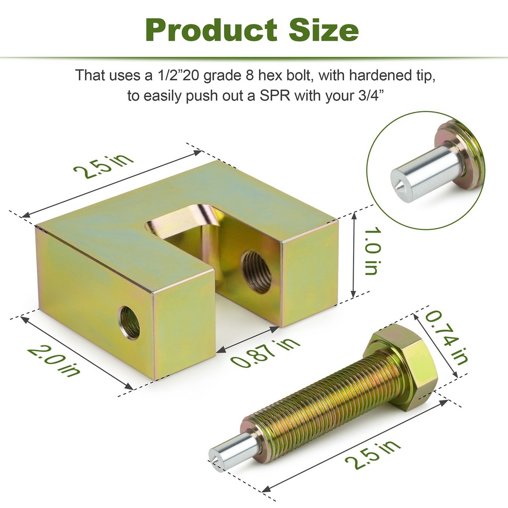 Self-Piercing Rivet Extraction Tool 21970 ,Install 3/4”or 19mm socket to1/2”Imp