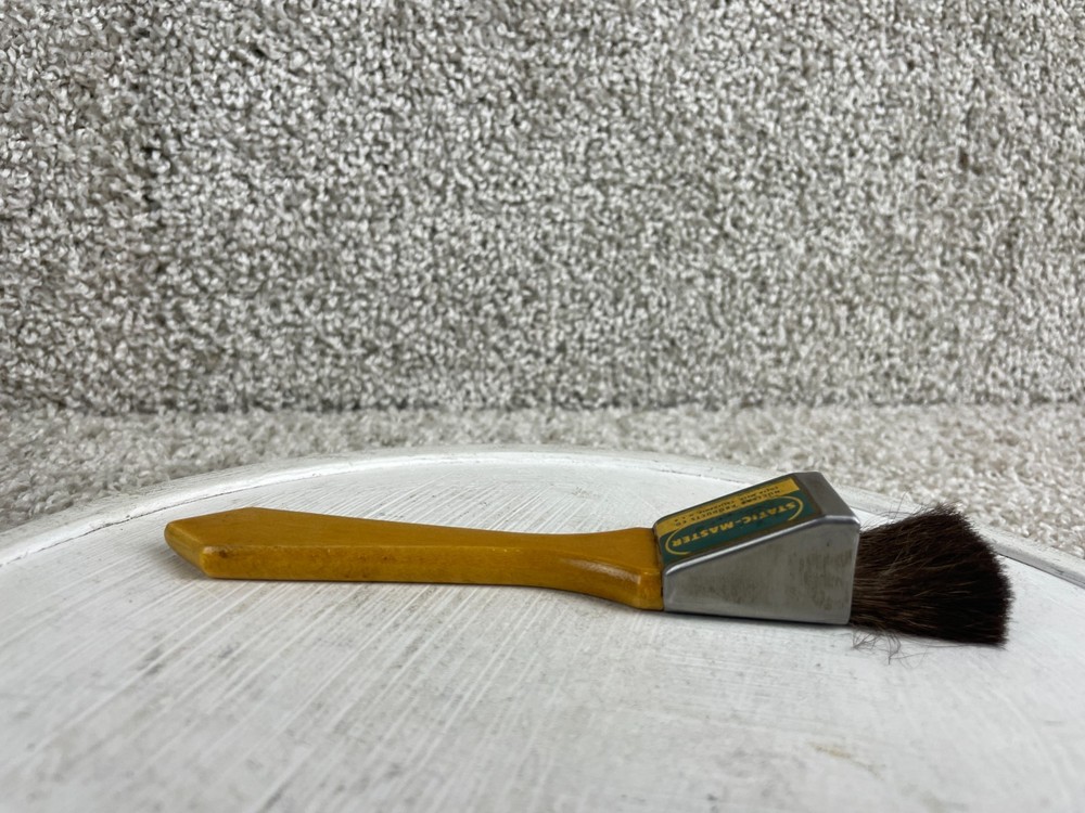 Vintage Rare Nuclear STATICMASTER Brush with Certificate October 1952