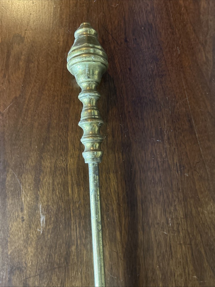 Antique Brass, 3 Piece Fireplace Tool Set