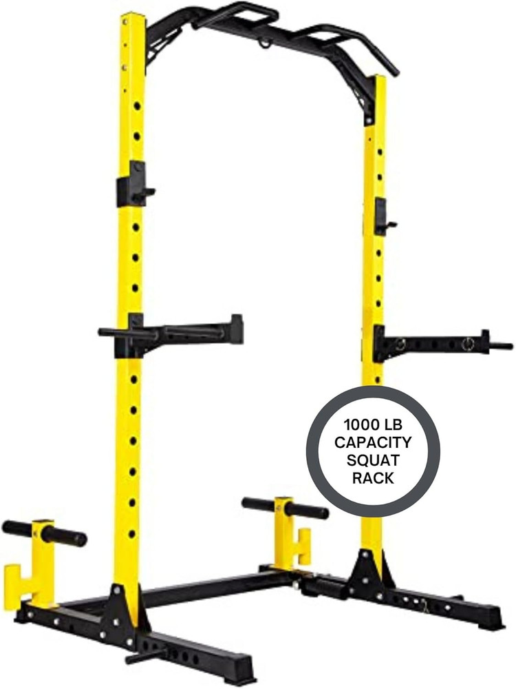 Multi-Functional Adjustable Pro Series Squat Rack for Home Gym Power Rack with M