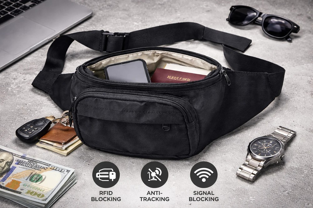 Faraday Shield Waist Bag | PrepPro