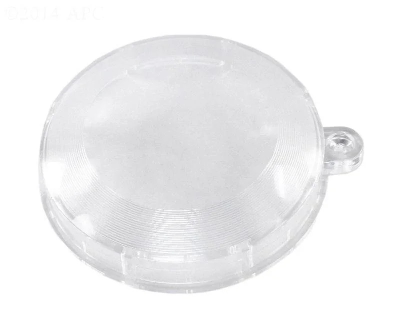 Lens cover, snap-on, clear