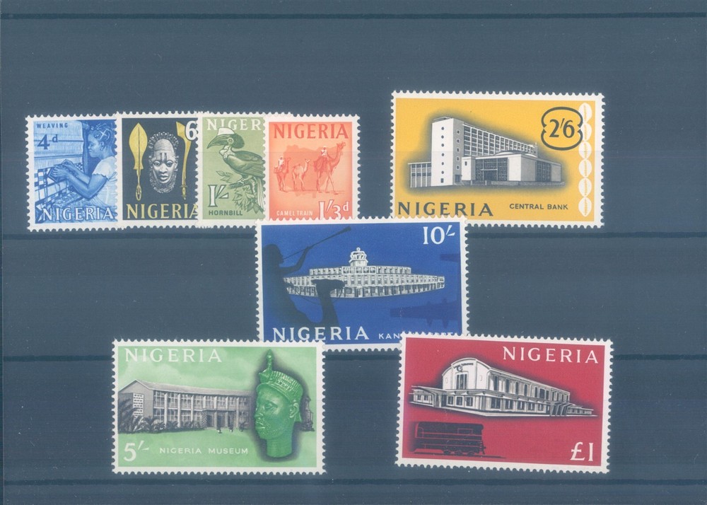 NIGERIA 1961 incomplete MNH set